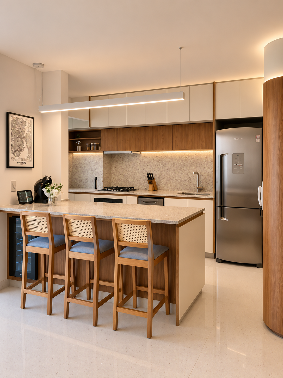 Apartamento Santo Amaro — marcenaria sob medida, imagem 2